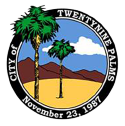 Redistrict Twentynine Palms Logo